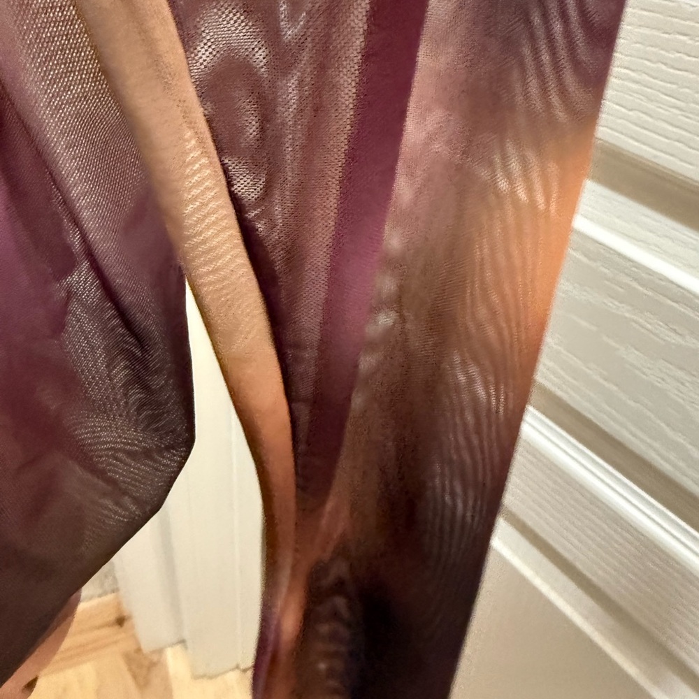Stradivarius Sheer Ruched Sheer Cardigan - Picture 8 of 11